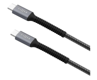 FIXED Armor Kabel USB-C/USB-C 1,2 m 240W szary - 1249109 - zdjęcie 2
